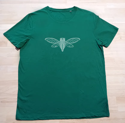 Tee-shirt Cigale Vert