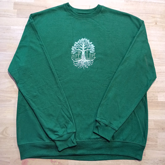 Sweat-shirt Tree of life Vert