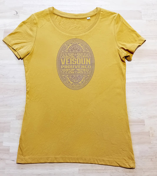 Tee shirt Veisoun jaune femme