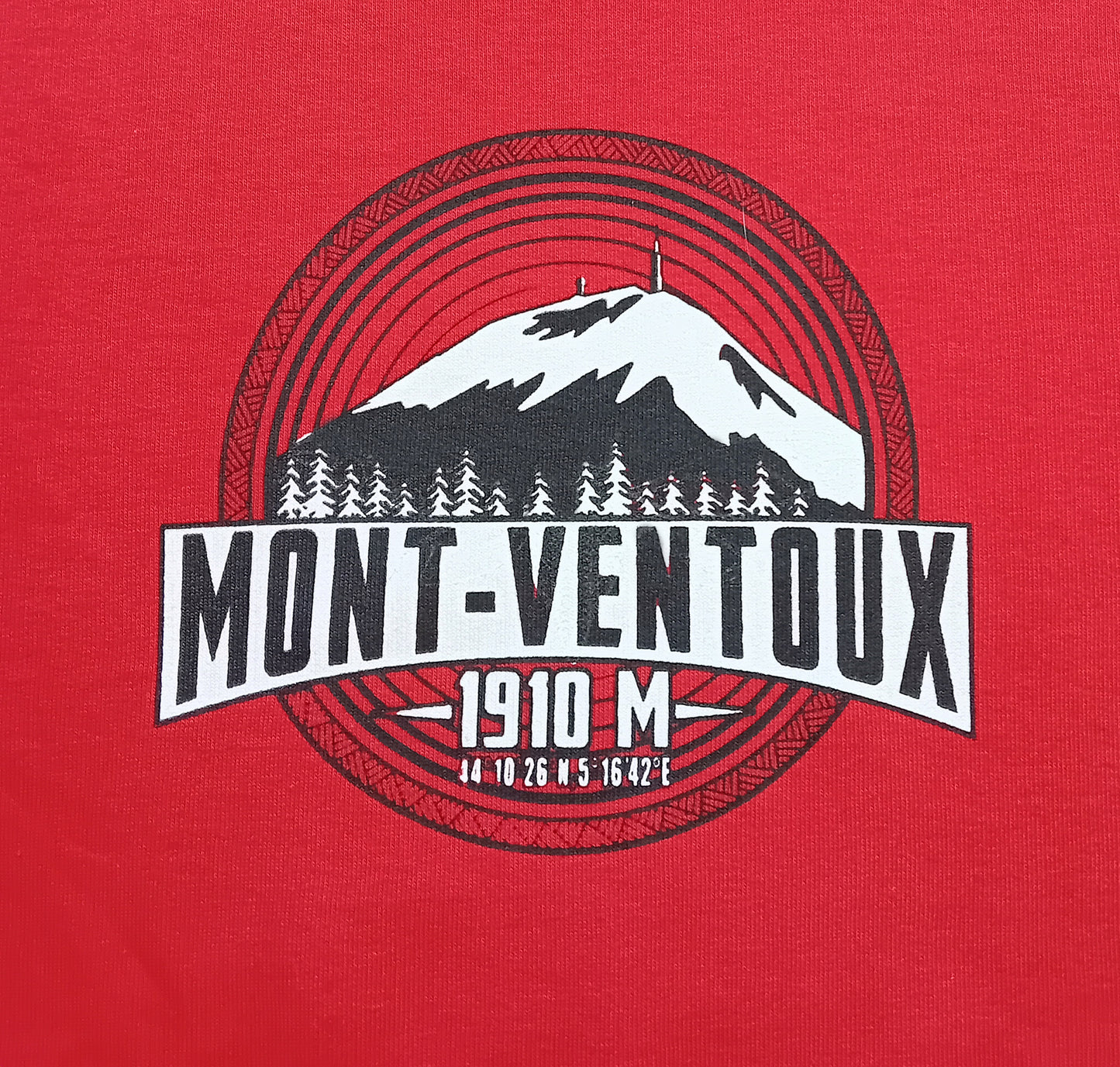 Sweat-shirt Ventoux rouge