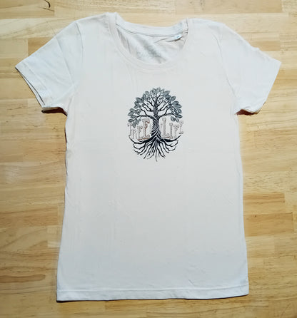 Tee-shirt Tree of life créme femme