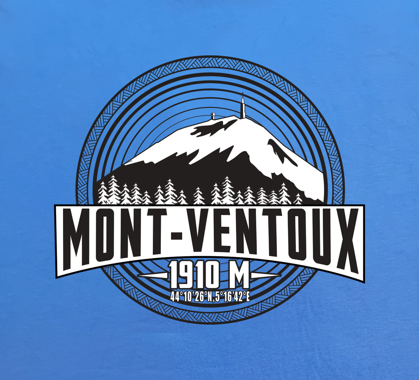 Tee-shirt Ventoux Bleu