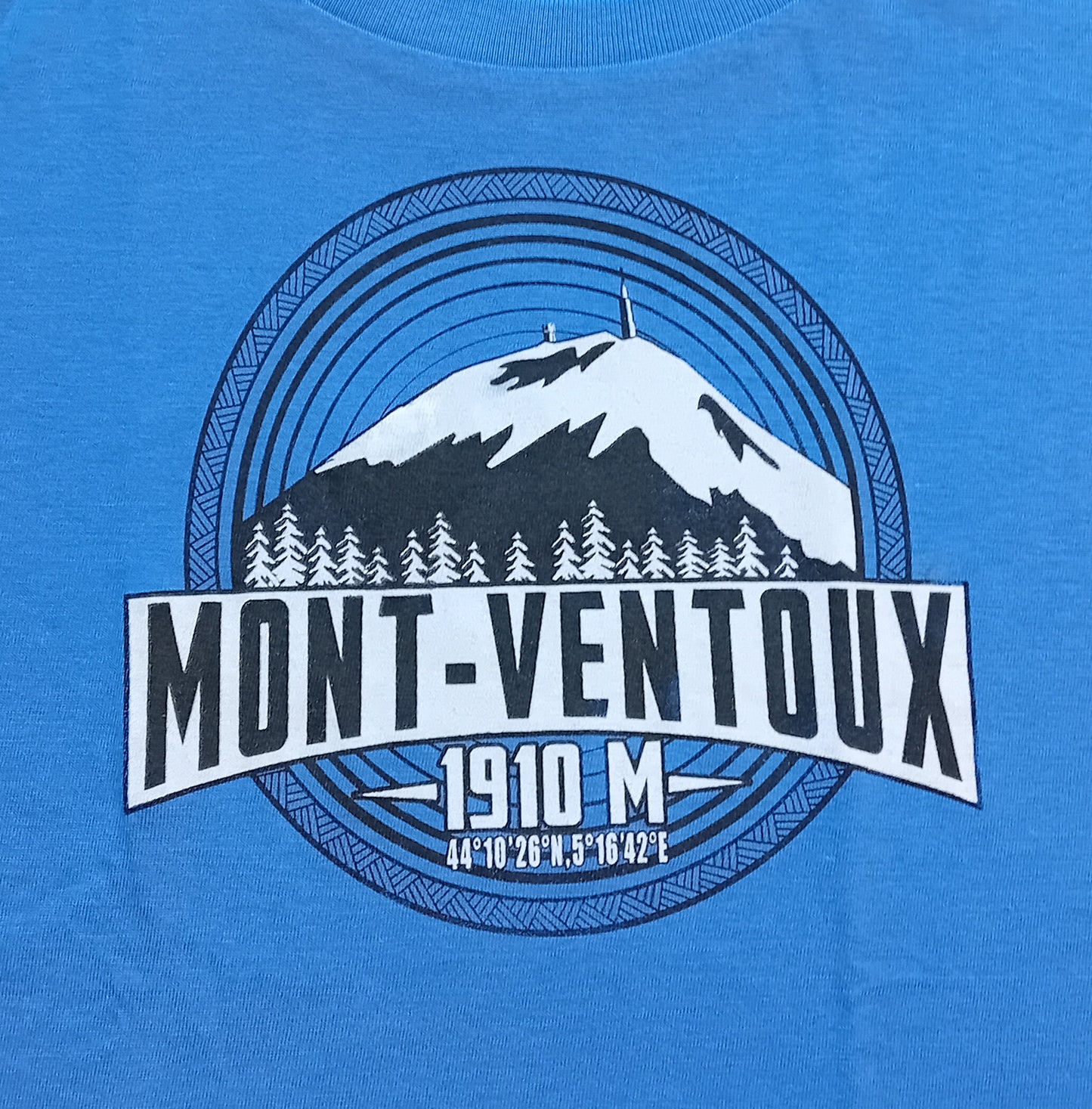 Tee-shirt Ventoux Bleu  femme