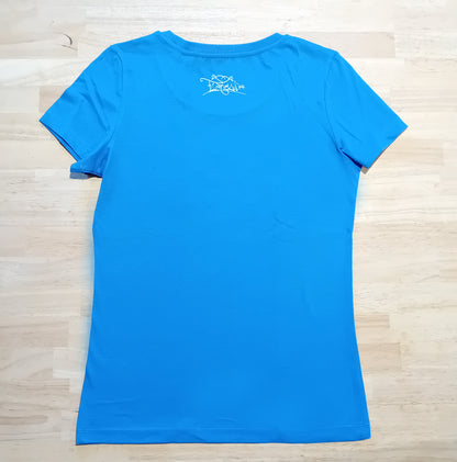 Tee-shirt Ventoux Bleu  femme