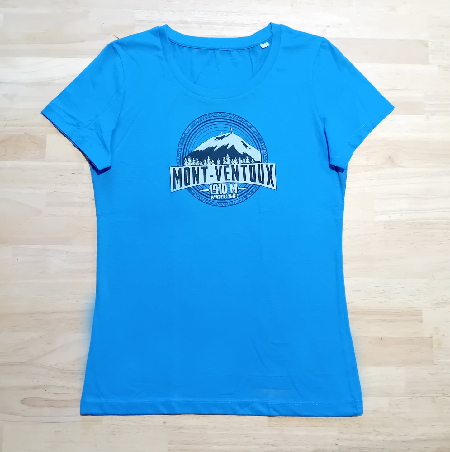 Tee-shirt Ventoux Bleu  femme